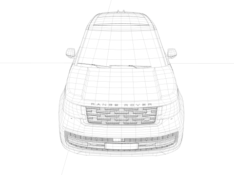Land Rover Range Rover 2022 3D-Modell