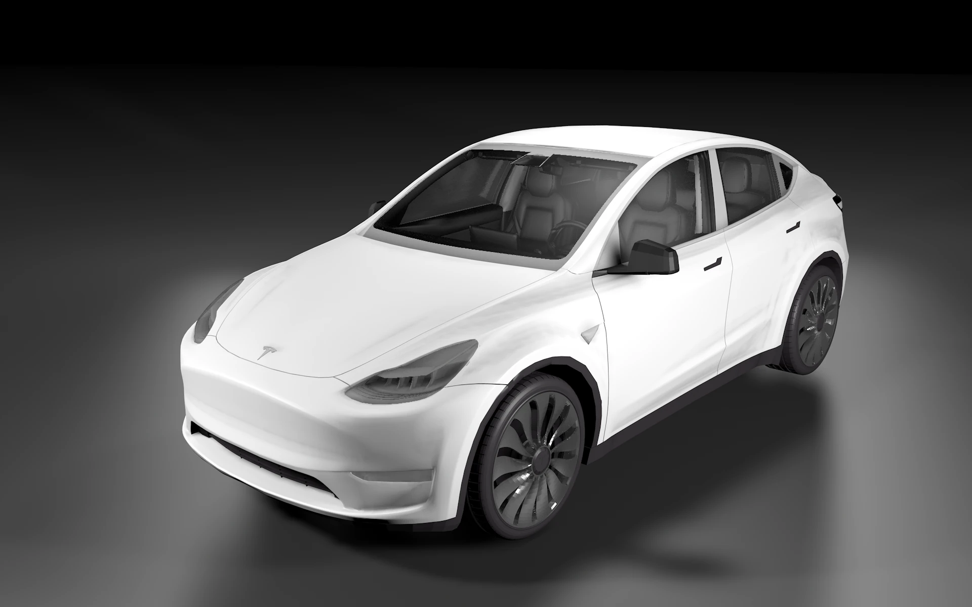 Tesla Model X 3D Model .c4d .max .obj .3ds .fbx .stl .blend 