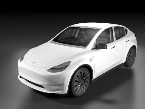 Tesla Model X 3D Model