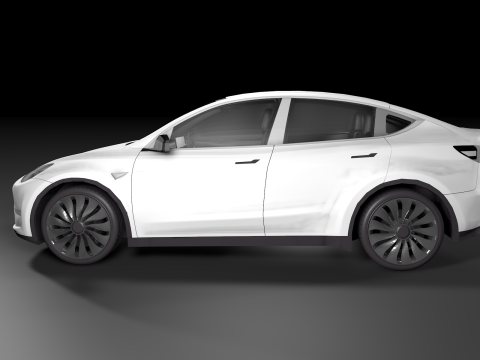 Tesla Model X 3Dモデル