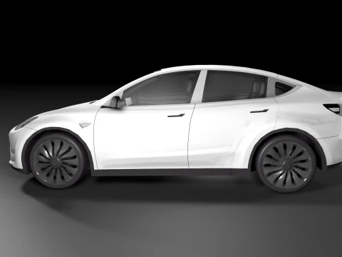 Tesla Model X 3D Model