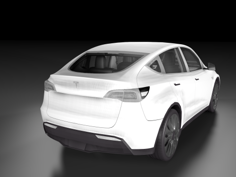Tesla Model X 3Dモデル