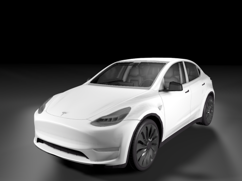 Tesla Model X 3Dモデル