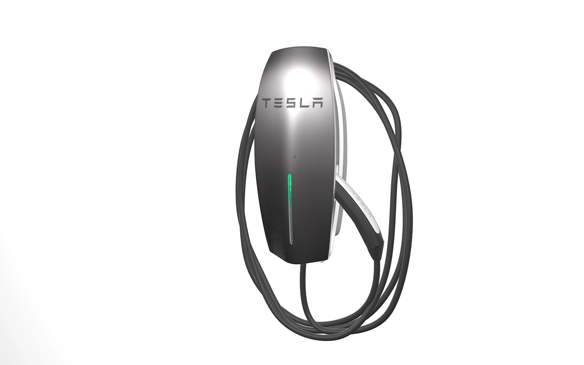 Tesla charge 3D Model .c4d .max .obj .3ds .fbx .stl .blend 