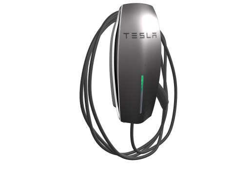 Tesla charge Modelo 3D