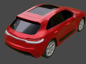 Porsche-macan Model 3D