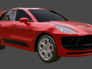 Porsche-macan Modèle 3D