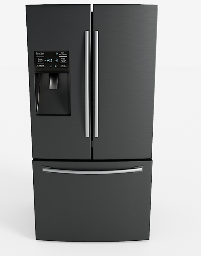 SamsungFridge Modelo 3D .c4d .max .obj .3ds .fbx .stl .blend 