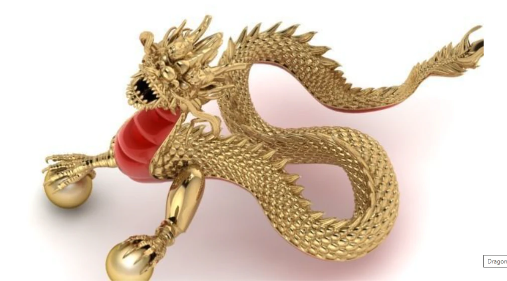 DRAGONSNAKE 3D Model .c4d .max .obj .3ds .fbx .stl .blend 