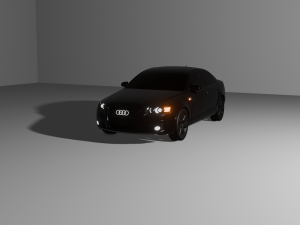 AUDI A6 2008 3D Model