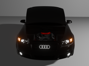 AUDI A6 2008 Modello 3D