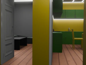 2-storey house 3D Model