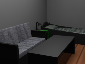 2-storey house Model 3D