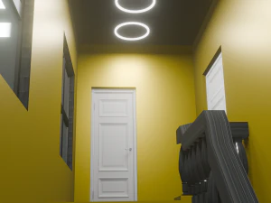 2-storey house 3D Model