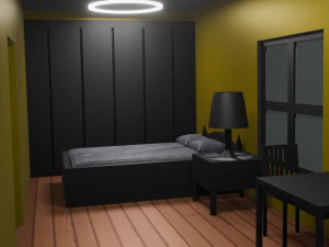 2-storey house 3D Model