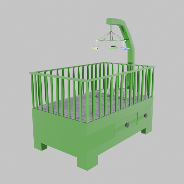 Childrens sofa Modello 3D .c4d .max .obj .3ds .fbx .stl .blend 
