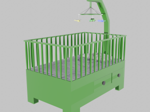 Childrens sofa Modello 3D