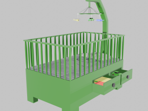 Childrens sofa Modello 3D