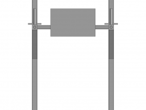 Horizontal bar parallel bars 3D 모델