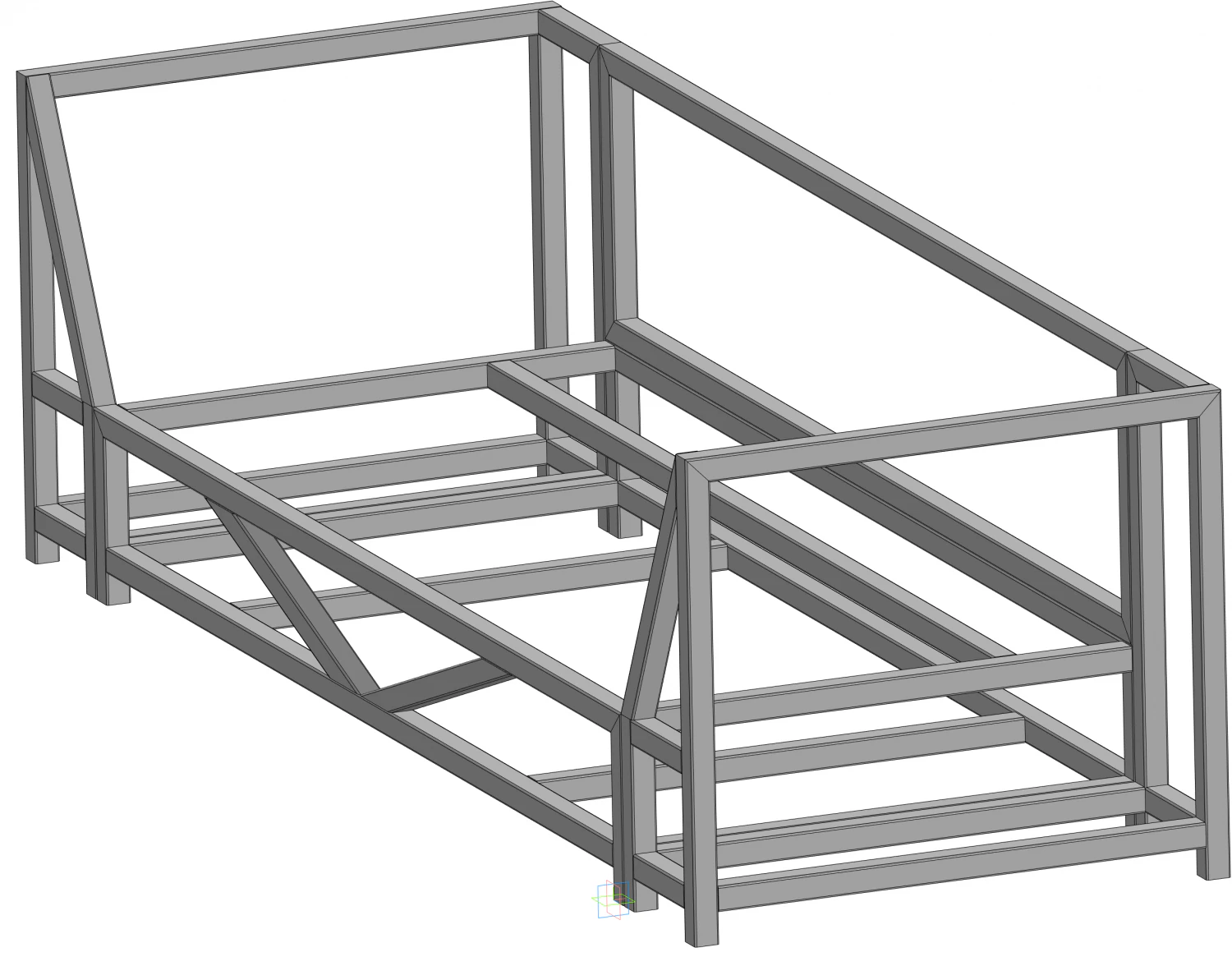 Sofa 3D Model .c4d .max .obj .3ds .fbx .stl .blend