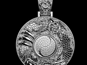 Pendant P002 3Dプリントモデル