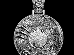 Pendant P002 3D Print Model
