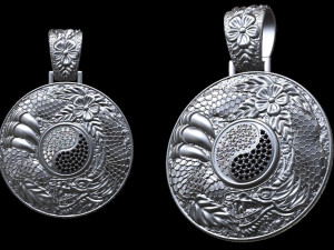 Pendant P002 3Dプリントモデル