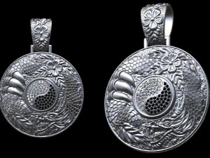 Pendant P002 3D Print Model