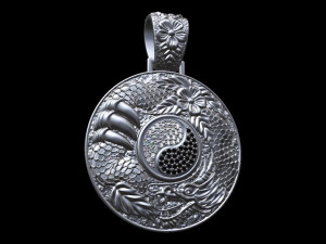 Pendant P002 3Dプリントモデル