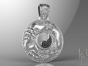 Pendant P002 3Dプリントモデル