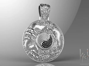 Pendant P002 3D Print Model