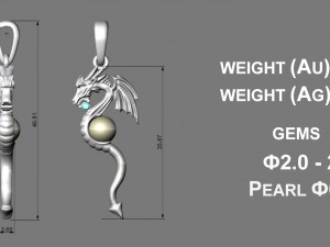 Pendant P003 3D 프린트 모델