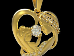 Pendant P007 3D Print Model