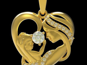 Pendant P007 Modello di stampa 3D