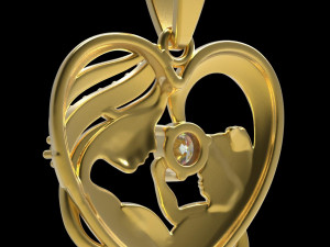 Pendant P007 Modello di stampa 3D