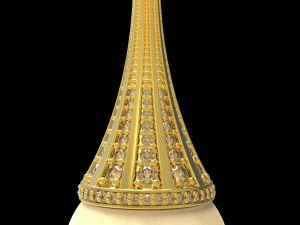 ペンダント P008 3Dプリントモデル