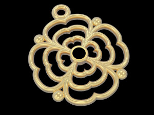 Pendant P010 Modello di stampa 3D