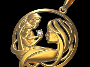 Pendant P012 Model Cetak 3D