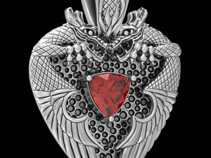 Pendant P013 3D-printmodel
