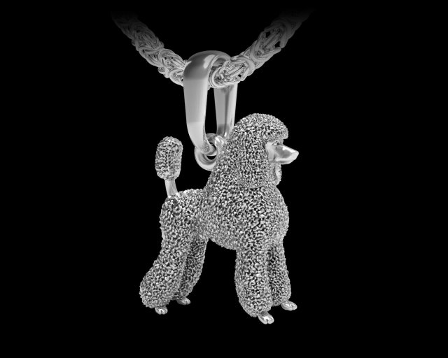 Pendant P014 3D 打印模型 .c4d .max .obj .3ds .fbx .stl .blend