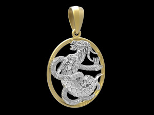 Pendant P015 3D Принт Модель