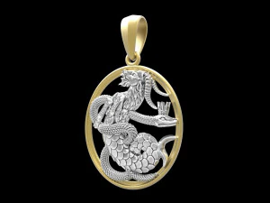 Pendant P015 3D Print Model