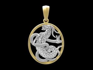Pendant P015 3D Print Model