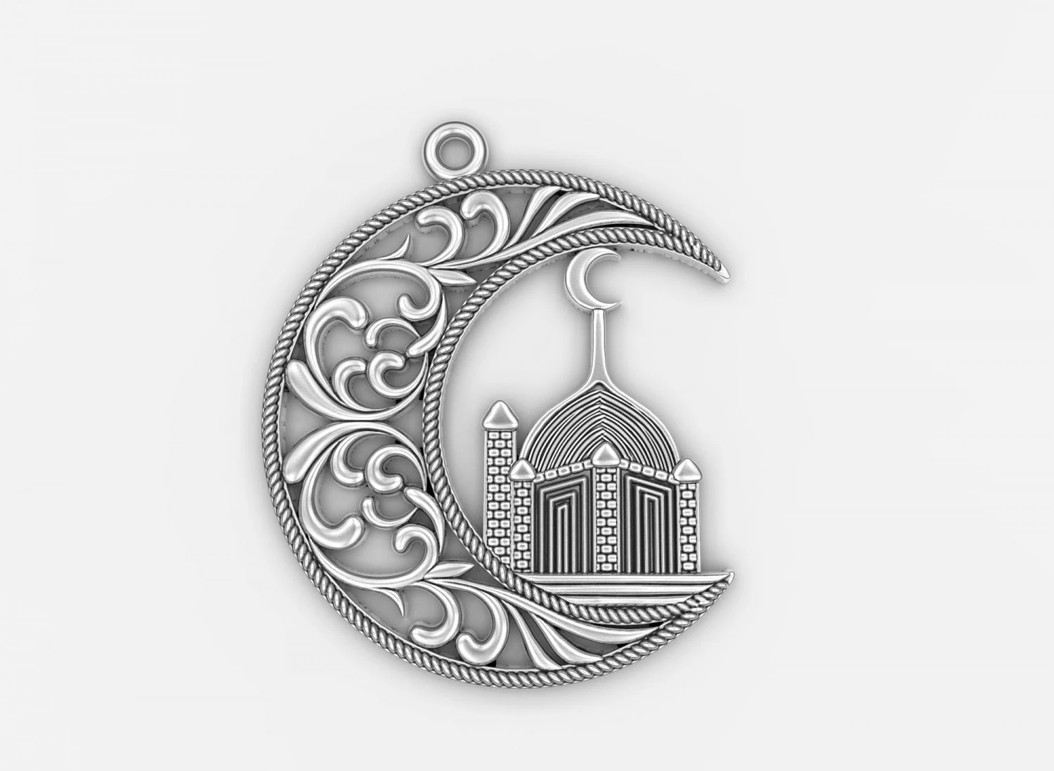 PENDANT P016 3D Print Model .c4d .max .obj .3ds .fbx .stl .blend 