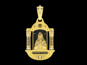 PENDANT P017 3Dプリントモデル