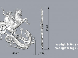 PENDANT P019 Model Cetak 3D