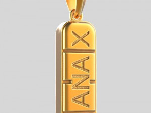 PENDANT P020 3D Print Model