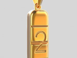 PENDANT P020 3D Print Model