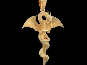 吊坠 P023 3D 打印模型