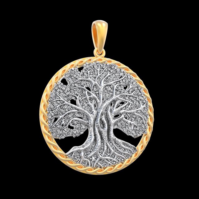 PENDANT P027 3D 打印模型 .c4d .max .obj .3ds .fbx .stl .blend